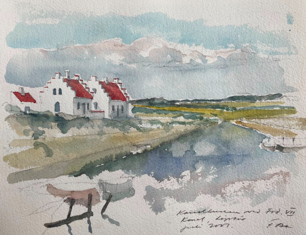 Kanalhusene ved Frd. VII Kanal, Løgstør, juli 2007
